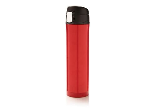 RCS Re-steel easy lock vacuum flask, red