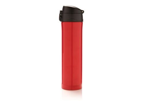 RCS Re-steel easy lock vacuum flask, red