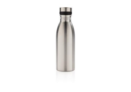 RCS recycled stainless steel deluxe water bottle, silver