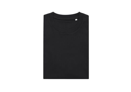 Iqoniq Bryce recycled cotton t-shirt, black