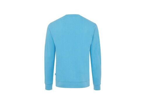 Iqoniq Zion recycled cotton crew neck, blue