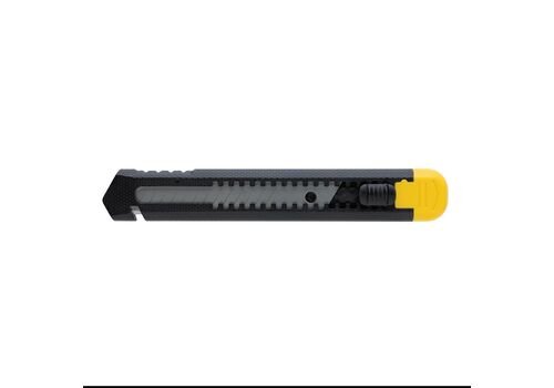 Refillable RCS recycled plastic snap-off knife, yellow