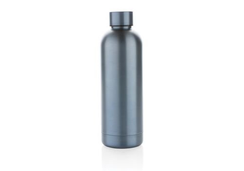 Impact RCS recycled stainless steel vacuum bottle, light blue