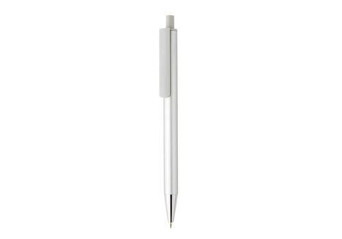 Amisk RCS certified recycled aluminum pen, silver