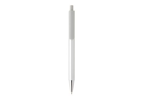 Amisk RCS certified recycled aluminum pen, silver