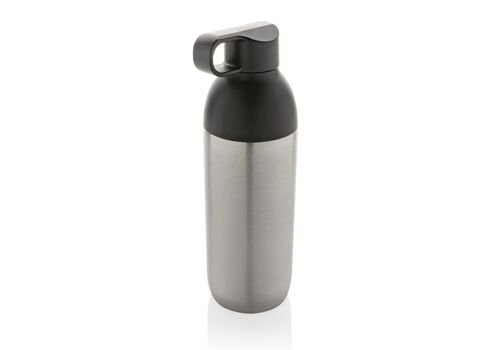 Flow RCS recycled stainless steel vacuum bottle, silver