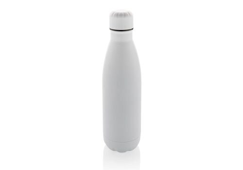 Eureka RCS certified recycled stainless steel water bottle, white