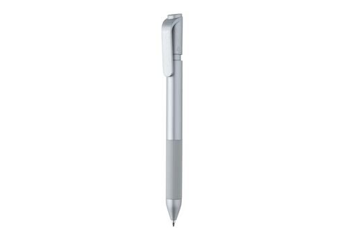 TwistLock GRS certified recycled ABS pen, silver