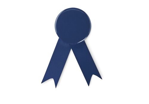 Ribbon style badge pin