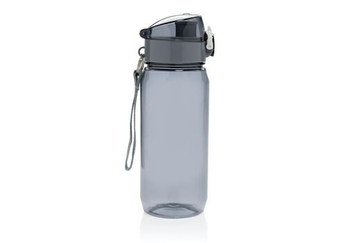 Yide RCS Recycled PET leakproof lockable waterbottle 600ML, black