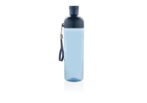 Impact RCS recycled PET leakproof water bottle 600ML, navy