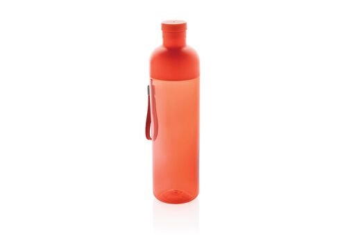 Impact RCS recycled PET leakproof water bottle 600ML, red