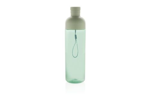 Impact RCS recycled PET leakproof water bottle 600ML, green