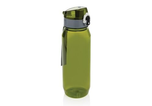 Yide RCS Recycled PET leakproof lockable waterbottle 800ML, green