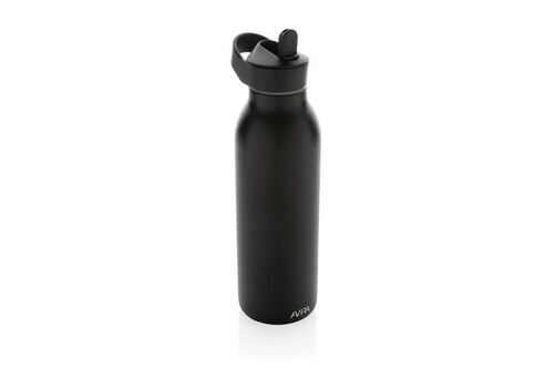 Avira Ara RCS Re-steel fliptop water bottle 500ML, black