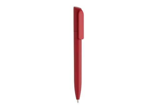 Pocketpal GRS certified recycled ABS mini pen, red