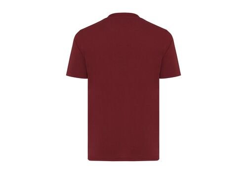 Iqoniq Sierra lightweight recycled cotton t-shirt, burgundy