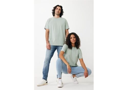 Iqoniq Sierra lightweight recycled cotton t-shirt, iceberg green